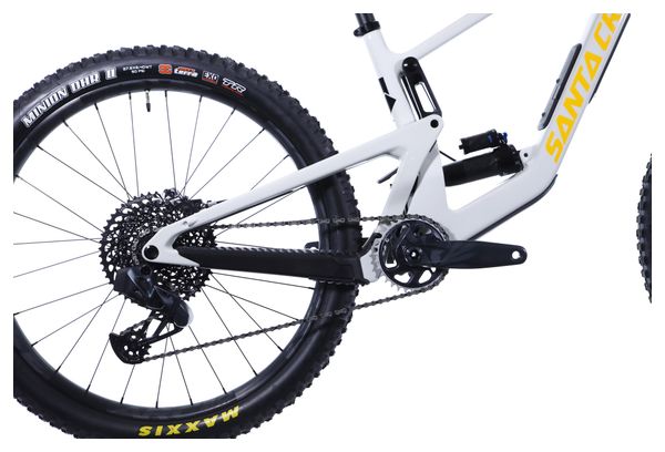 Santa Cruz Bronson 4.1 Full-Suspension MTB Sram GX AXS 12S MX (29/27.5'') White 2024