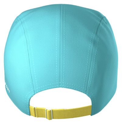 Casquette Compressport 5 Panel Jaune/Bleu
