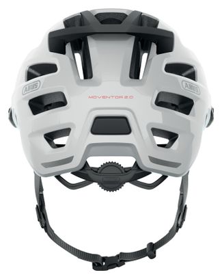 Casco brillante Abus Moventor 2.0 Blanco
