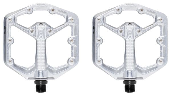 Paire de Pédales Plates Crankbrothers Stamp 7 Small - Silver Edition Argent High-Polished