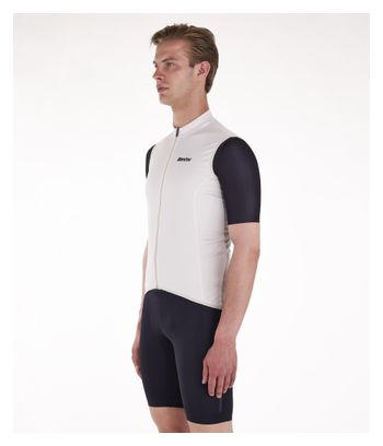 Gilet Coupe-Vent Santini NBL Beige Homme