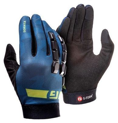 Herren MTB Handschuhe G-Form Sorata 2 Blau/Grün