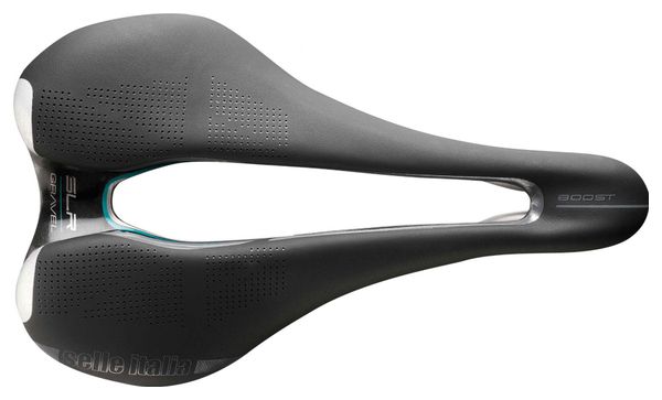 Sattel Selle Italia SLR Boost Gravel Ti316 Superflow Schwarz