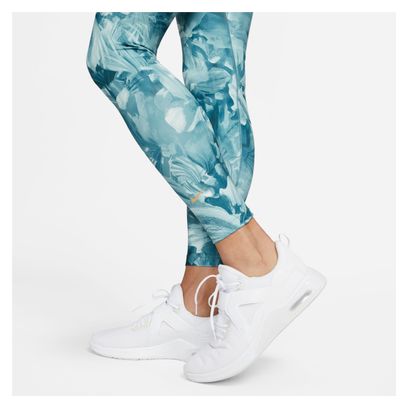 Mallas Nike Dri-Fit One Mujer Verde Blanco