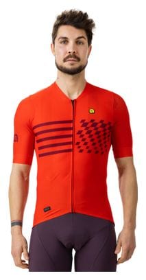 Maillot Manches Courtes Alé Play Rouge