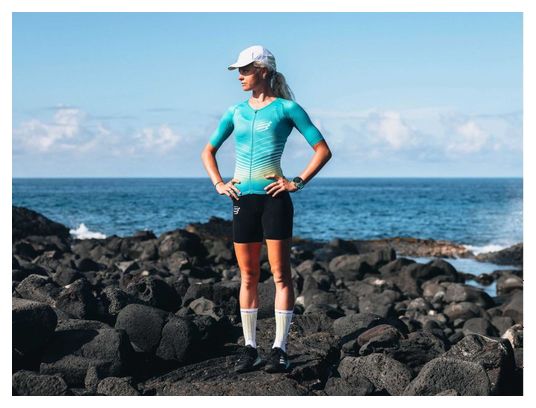 Compressport Tri Postural Aero SS Top W Green