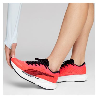Zapatillas de running Puma Deviate Nitro 2 Rojo / Negro Mujer