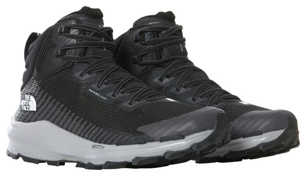 The North Face Vectiv Fastpack Futurelight Mid Black/Gray Hiking Shoes