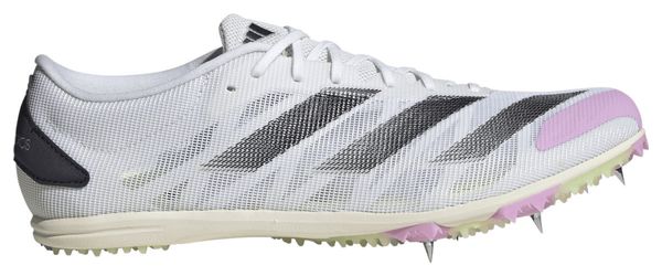 Unisex-Leichtathletikschuhe adidas Performance adizero XCS Weiß Grün Rosa