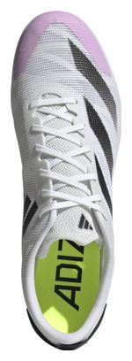 adidas Performance adizero XCS Blanco Verde Rosa Zapatillas de atletismo unisex