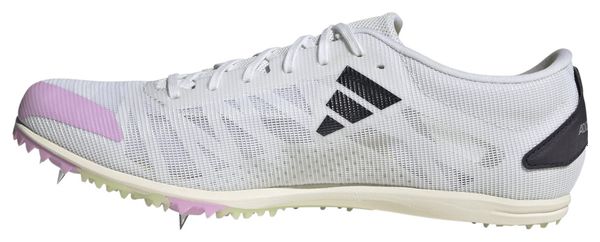 adidas Performance adizero XCS Wit Groen Roze Unisex Track &amp; Field Schoenen