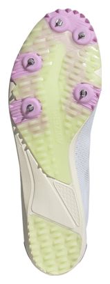 adidas Performance adizero XCS White Green Pink Unisex Track &amp; Field Shoes