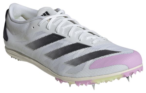 adidas Performance adizero XCS White Green Pink Unisex Track &amp; Field Shoes