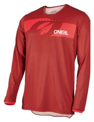 Maillot Manches Longues O'neal Element Hybrid Rouge