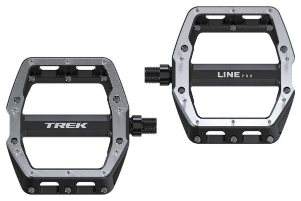 Paire de Pédales Plates Trek Line Pro Noir