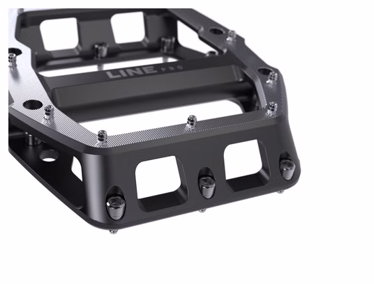 Paire de Pédales Plates Trek Line Pro Noir