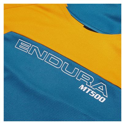 Endura MT500 Burner Long Sleeve Jersey Geel/Blauw