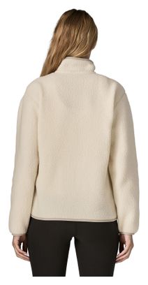 Patagonia Retro Pile Beige Women's Hoodie