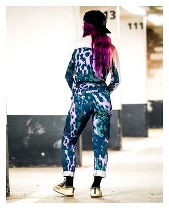DHaRCO Gravity Isa Signature Hose für Damen, violett mit Leopardenmuster