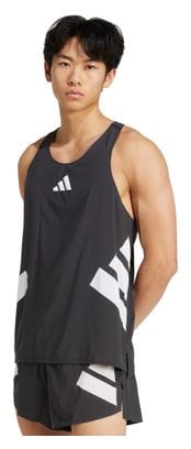 adidas Adizero Road To Records Tank Top Zwart Heren