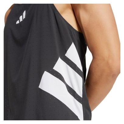 adidas Adizero Road To Records Tanktop Schwarz Herren