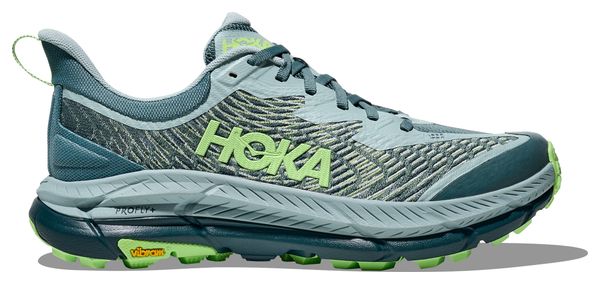 Blauw/Groen Hoka Mafate Speed 4 Trailschoenen voor Heren