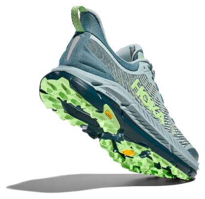 Blauw/Groen Hoka Mafate Speed 4 Trailschoenen voor Heren