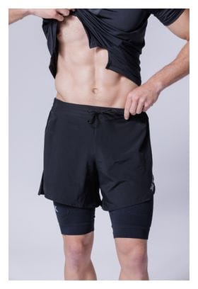 Short 2-en-1 X-Bionic Effektor Noir Homme