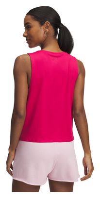 Camiseta corta Under Armour Vanish Energy rosa para mujer