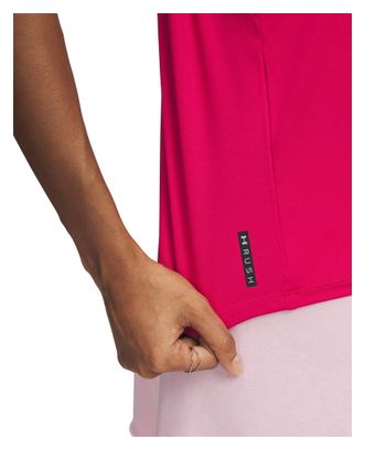 Camiseta corta Under Armour Vanish Energy rosa para mujer