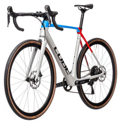 Cube Cross Race C 62 SL Cyclocross Bike Shimano GRX 11S 700 mm Teamline Grey Blue Red 2021 Alltricks