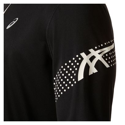 Men's Black Asics Icon 1/2-Zip Top