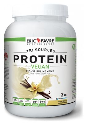 Boisson protéinée Eric Favre Proteine Vegan 2kg Vanille