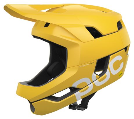 Casque Intégral Poc Otocon Race Mips Aventurine Jaune Mat