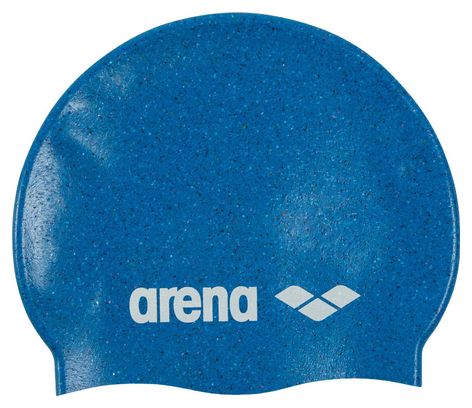 Arena Silicone Junior Cap Blauw