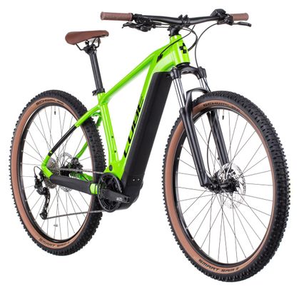 VTT Électrique Semi-Rigide Cube Reaction Hybrid Performance 500 Shimano Alivio 9V 500 Wh 29'' Vert Shiny Apple 2022