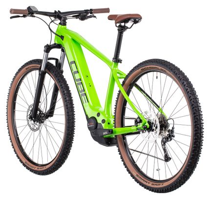 VTT Électrique Semi-Rigide Cube Reaction Hybrid Performance 500 Shimano Alivio 9V 500 Wh 29'' Vert Shiny Apple 2022