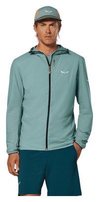 Giacca antivento Salewa Pedroc Wind HD Light blu da uomo