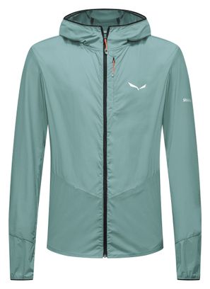 Giacca antivento Salewa Pedroc Wind HD Light blu da uomo