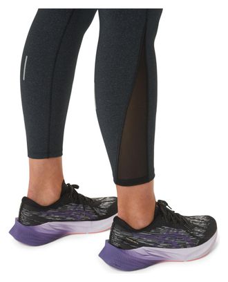 Asics Distance Supply 3/4 Tights Black Grey Women's