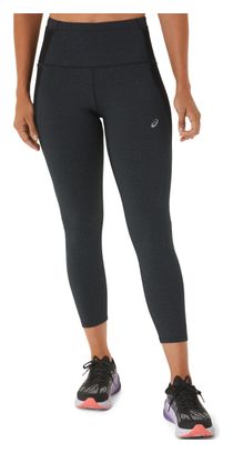 Asics Distance Supply 3/4 Tights Black Grey Women's