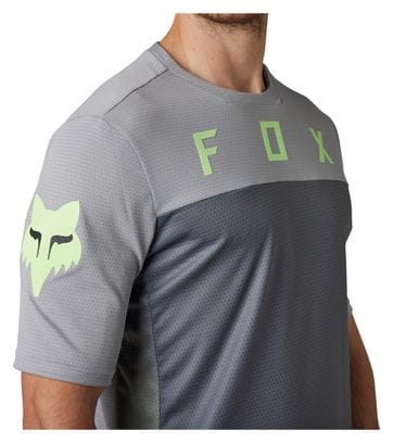 Fox Defend Cekt Short Sleeve Jersey Zwart / Grijs