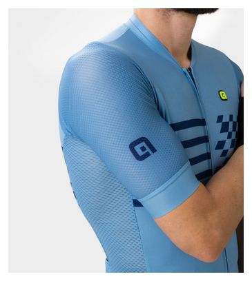 Alé Play Short Sleeve Jersey Light Blue