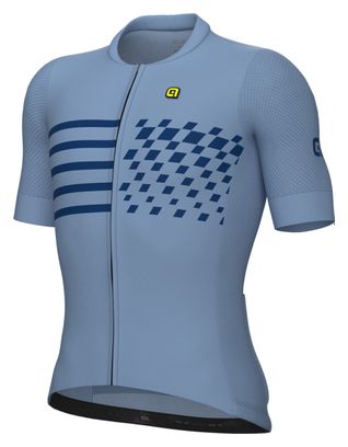Alé Play Short Sleeve Jersey Light Blue