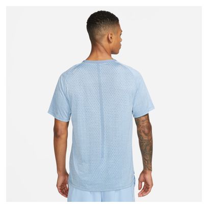 Nike Dri-Fit ADV TechKnit Ultra Blue Short Sleeve Jersey