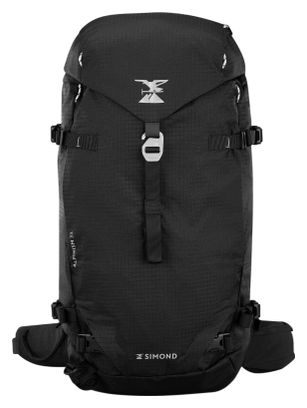 Mochila de alpinismo Simond Alpinism 33 L, color negro
