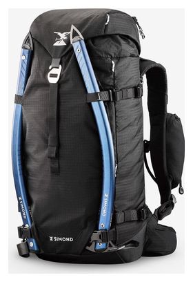Mochila de alpinismo Simond Alpinism 33 L, color negro
