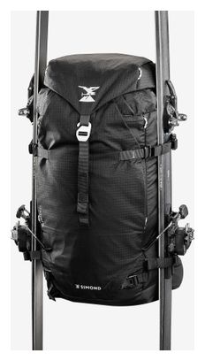 Mochila de alpinismo Simond Alpinism 33 L, color negro