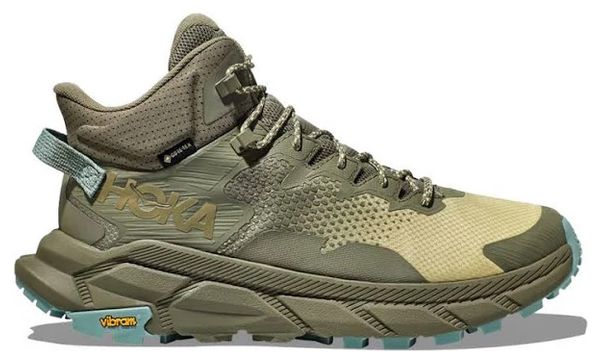 Hoka Trail Code GTX Khaki Hiking Shoes