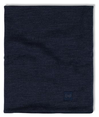 Unisex Buff Merino Heavyweight Neckwarmer Indigo Blue